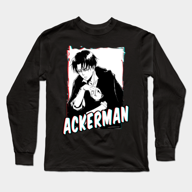 levi aot - Levi Aot - Long Sleeve T-Shirt | TeePublic